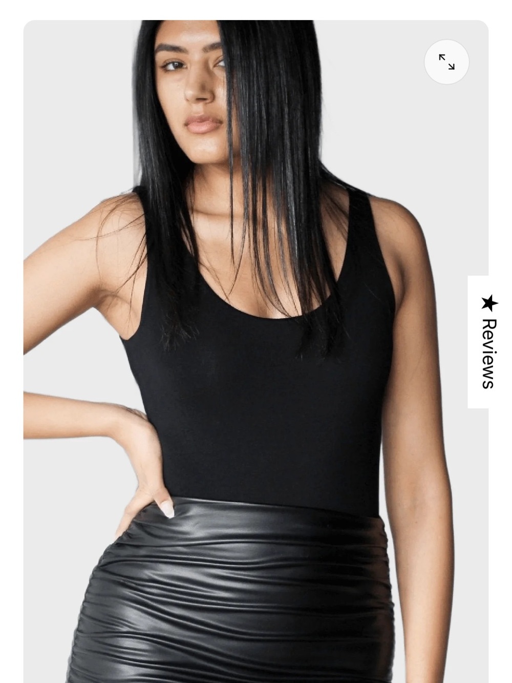 EmmyDeveaux Black Scoop Neck Bodysuit - Women- Tank
 
Bodysuit NWOT- not snap